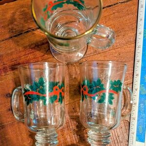 26 Piece Libbey Festive Glass Mug ))